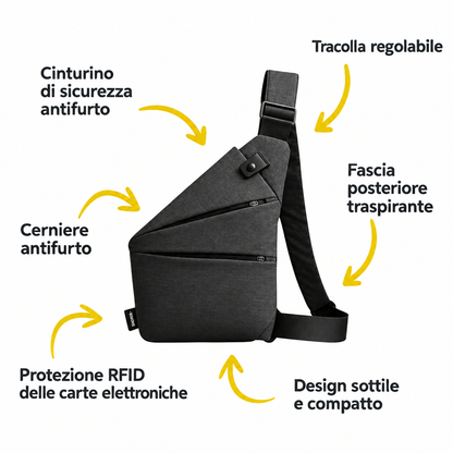 Zaino Da Petto Antiborseggio